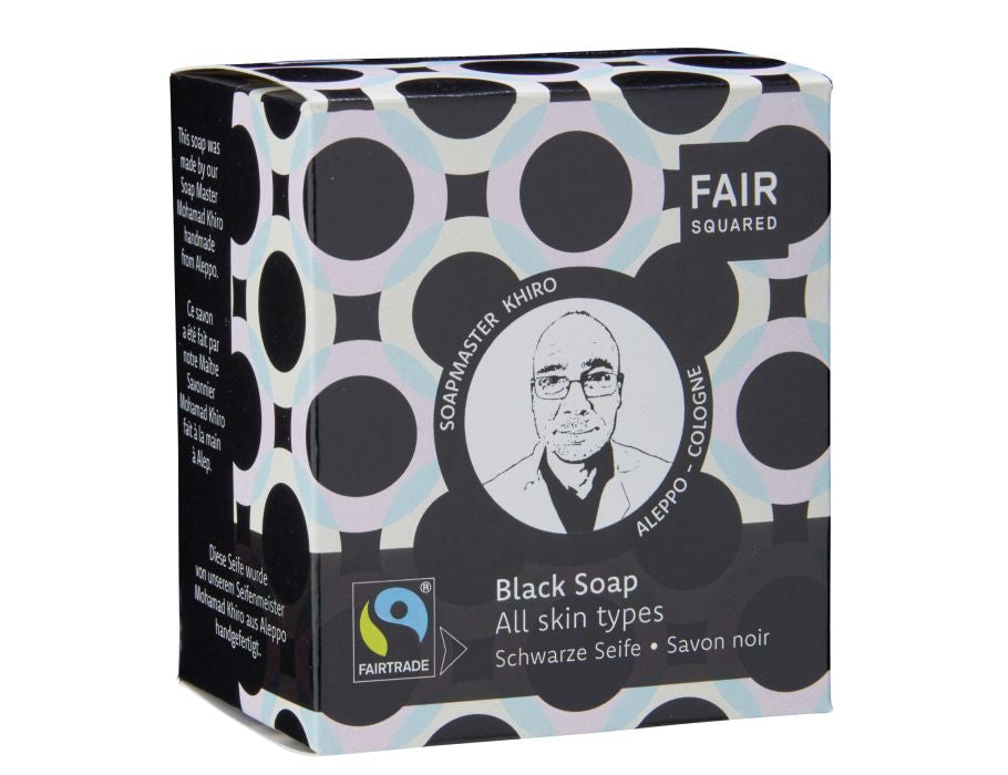 Fair Squared - Zeepblok  Black Soap 2 st. - 80gr