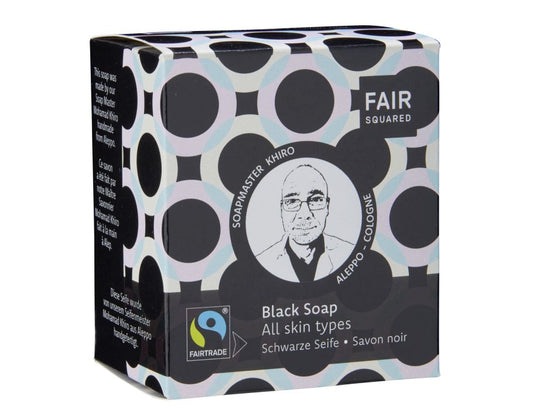 Fair Squared - Zeepblok  Black Soap 2 st. - 80gr