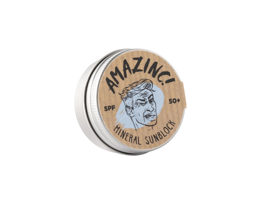 Amazinc! - Mineral Sunblock - SPF50 - Shallow Blue - 25gr