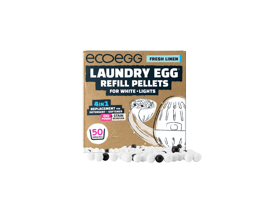 EcoEgg - Navulling voor witte was - Fresh Linen - 50 wasjes