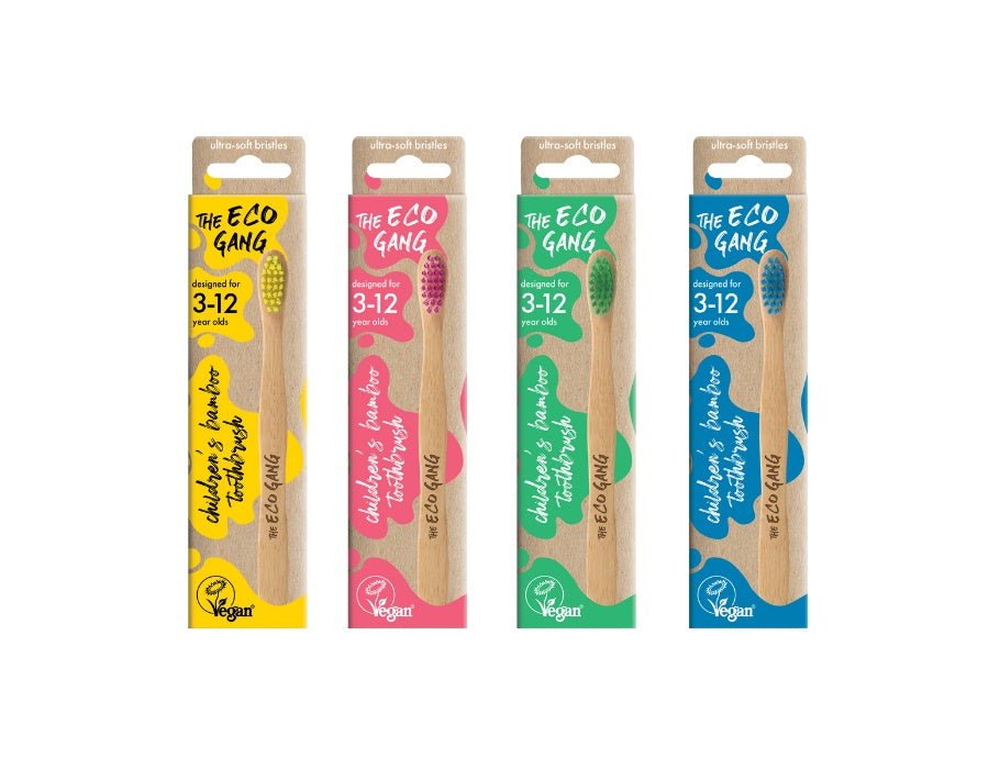The Eco Gang - Bamboe Tandenborstel - Kids - Ultra Soft - 20s