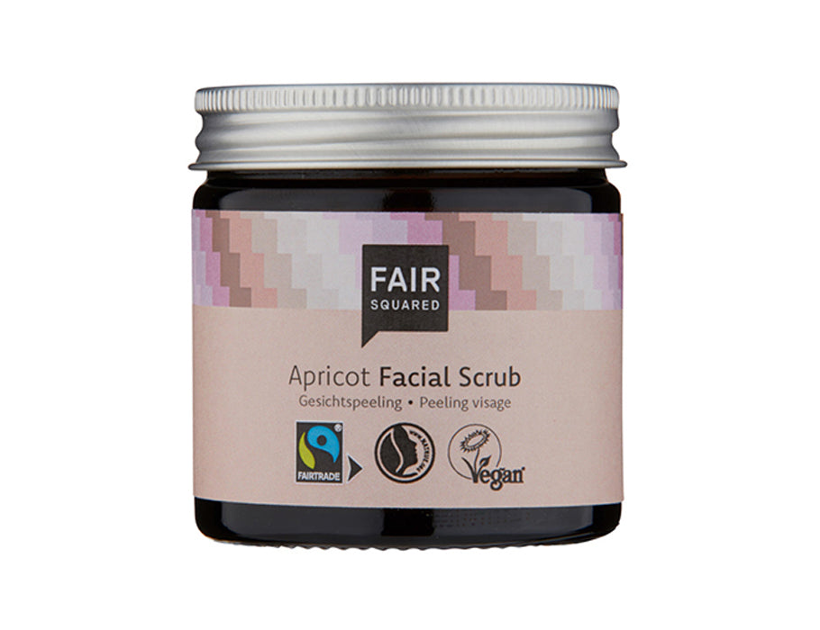 Fair Squared - Gezichtsscrub - Abrikoos - 50 ML