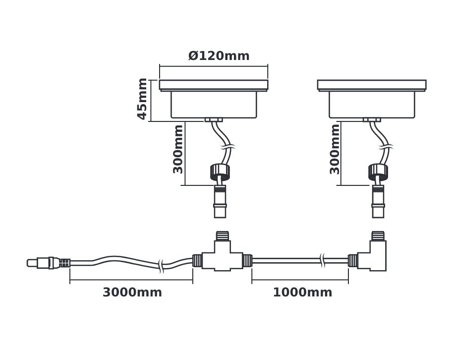 Gizmo Solar - Tuinverlichting - Zonne-energie - 2 stuks