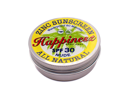 Happinesz - Zonnebrandcrème - SPF 30 - Zink - Nude