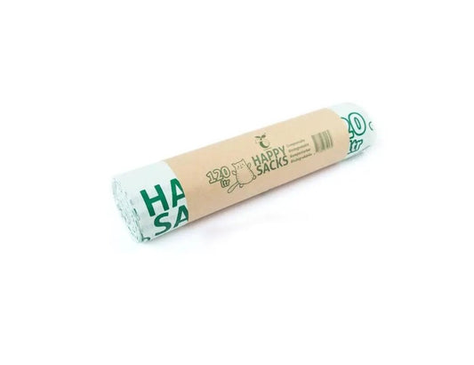 Happy Sacks - Composteerbare Gft-Afvalzakken - 120 liter - 10 stuks