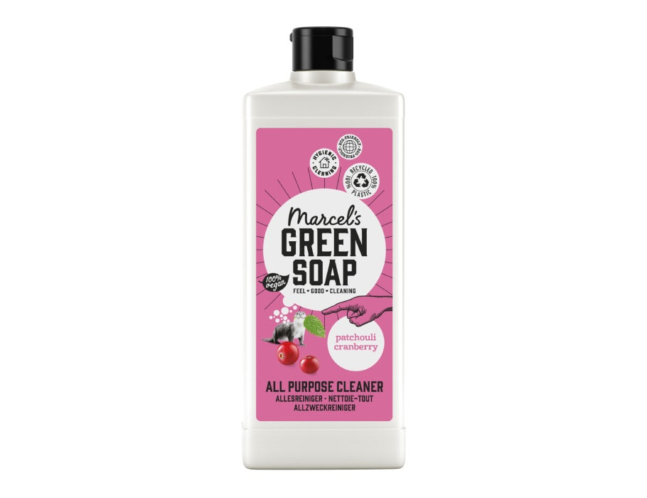 Marcel's Green Soap - Allesreiniger - Patschouli & Cranberry - 750ml