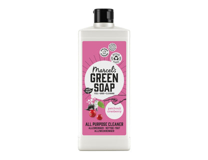 Marcel's Green Soap - Allesreiniger - Patschouli & Cranberry - 750ml