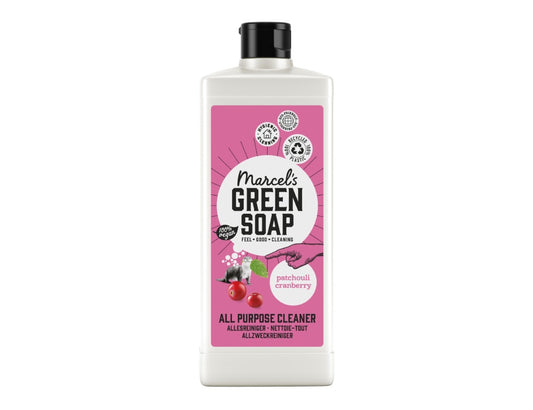 Marcel's Green Soap - Allesreiniger - Patschouli & Cranberry - 750ml