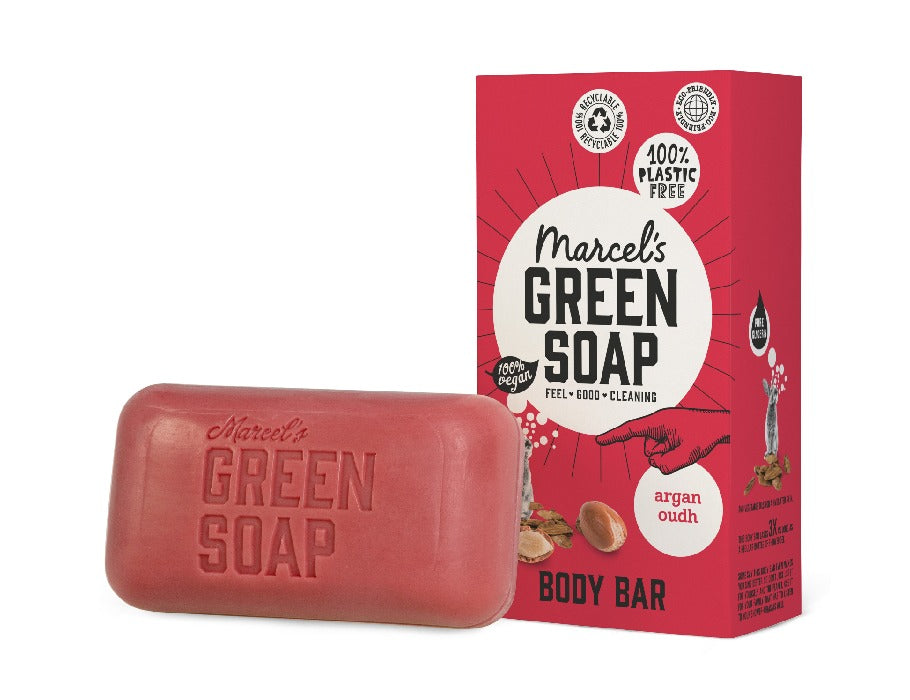 Marcels Green Soap - Body Bar - Argan & Oudh - 150g