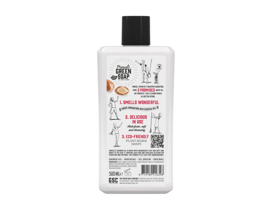 Marcel's Green Soap - Douchegel - Argan & Oudh - 300ml