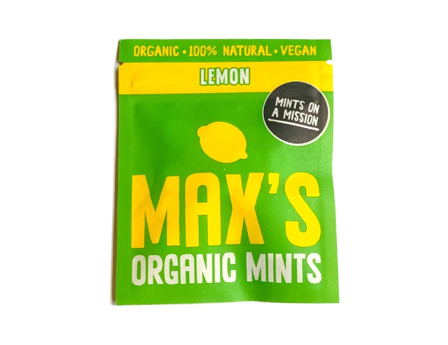 Max Organic Mints - Lemon Mints - 17gr