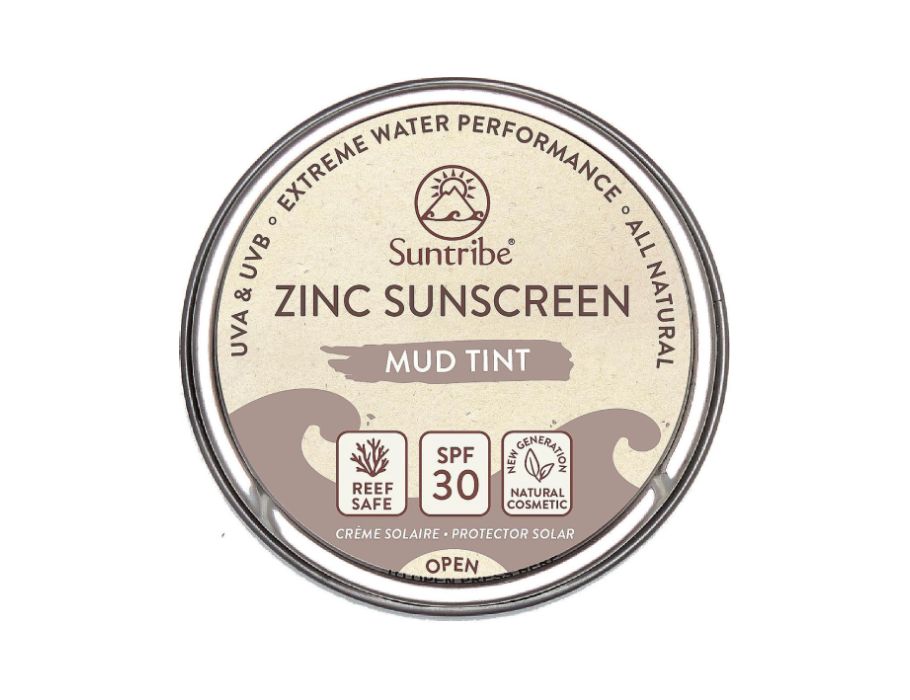 Suntribe - Zonnebrandcrème - Gezicht & Sport - SPF 30 - Mud Tint - 45 gr