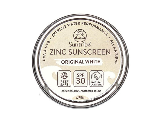 Suntribe - Zonnebrandcrème - Gezicht & Sport - SPF 30 - Original White 45gr