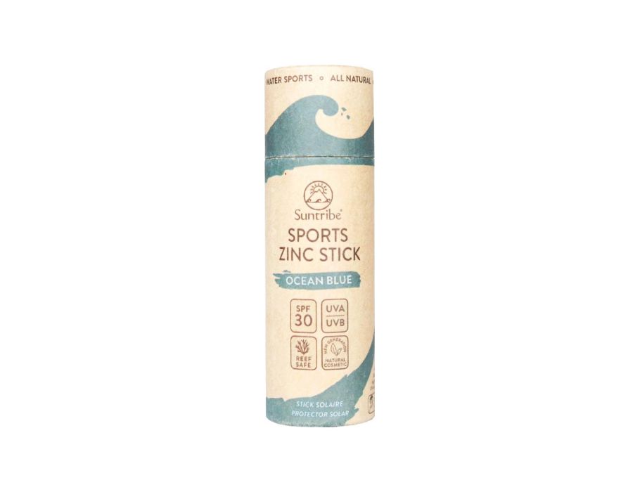 Suntribe - Zonnebrandstick - Zinc - Sport - SPF 30 - Ocean Blue - 30 gr