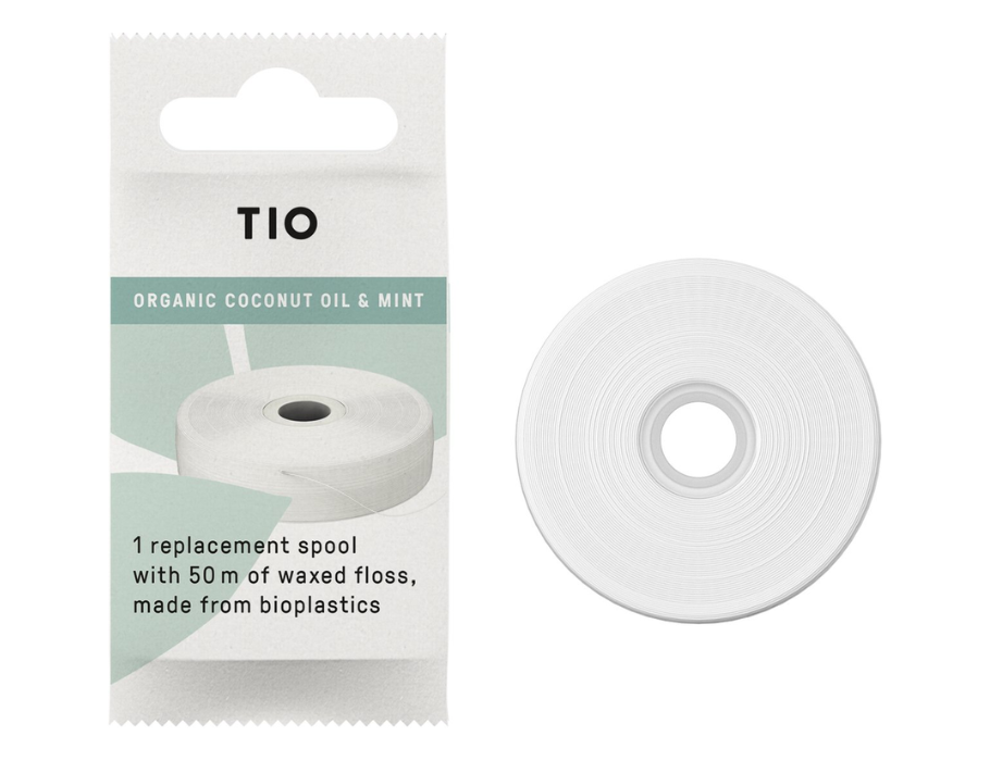 Tiofloss - Refill - Bio-Based Vegan Flosdraad - 50 m