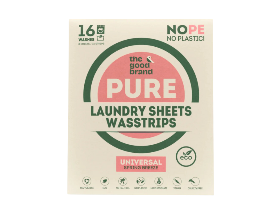 The Good Brand - Wasstrips universeel - reisverpakking 16st