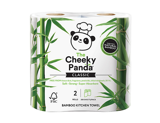 The Cheeky Panda - Keukenpapier - FSC Bamboe - 2-Laags - 2st