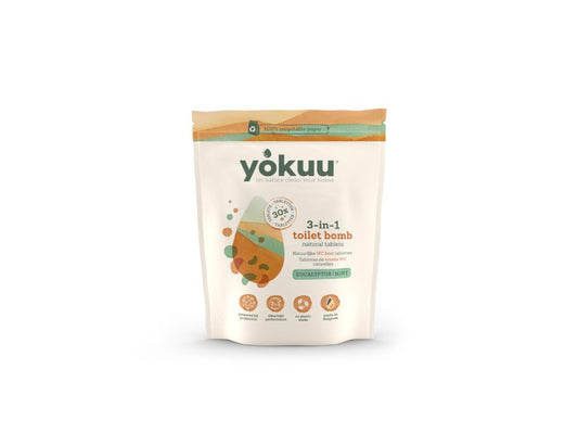 Yokuu - Toilet Bomb WC tabletten 3-in-1 - 30st