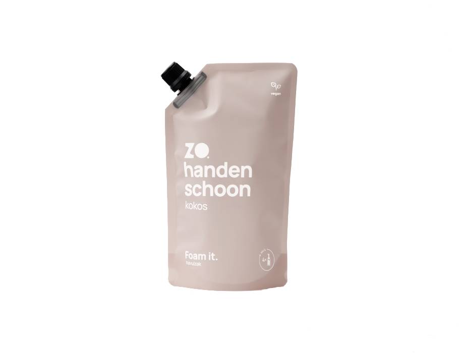 Zo Schoon - Navulzak - Handen schoon - Kokos - 500ml