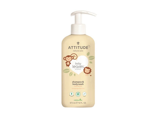 Attitude - 2 in-1 Shampoo - Bodywash - Baby - Pear Nectar - 473ml