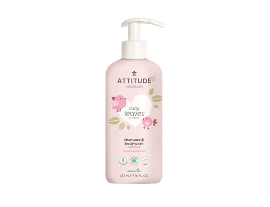 Attitude - Baby Leaves 2 in 1 Shampoo & Body Wash - Geurvrij
