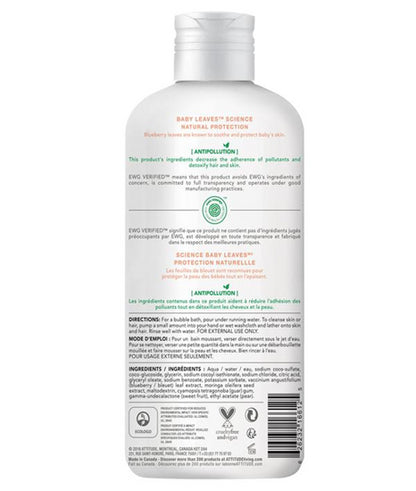 Attitude - Baby Leaves™ Badschuim – Pear Nectar