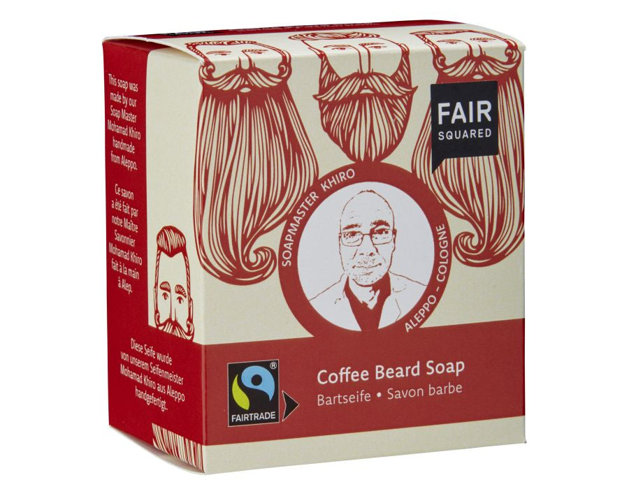 Fair Squared - Zeepblok - Baardzeep - 2 zepen van 80 gram