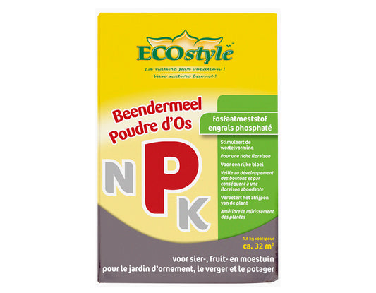Ecostyle - Beendermeel korrels - 1,6kg