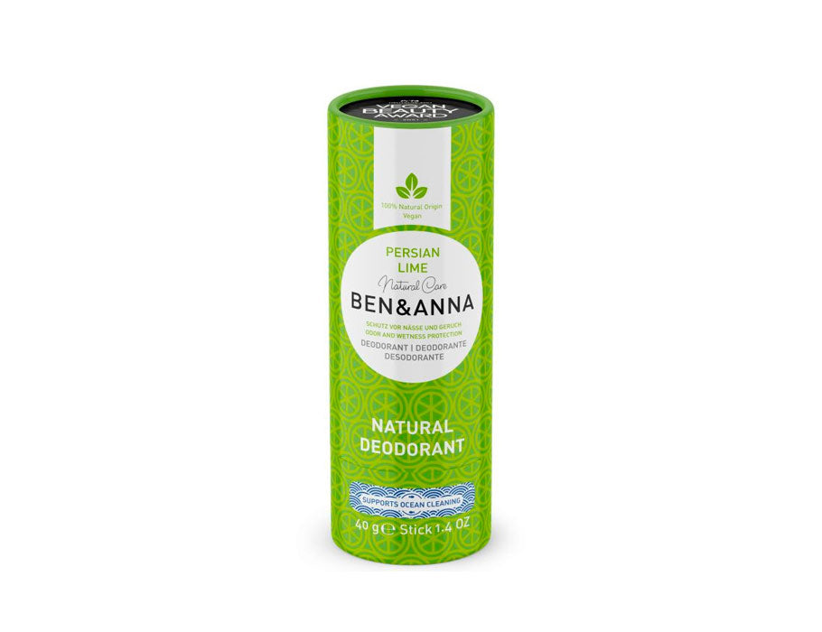 Ben & Anna - Deodorant in Papiertube - Persian Lime - 40gr