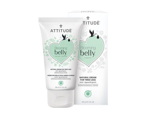 Attitude - Blooming Belly - Voetcrème voor vermoeide benen - Munt - 150ml