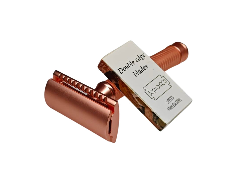 Ecoluba - Scheermes - Safety Razor - Rosé