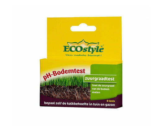 Ecostyle - Bodemtest PH Zuurgraadtest - 8st