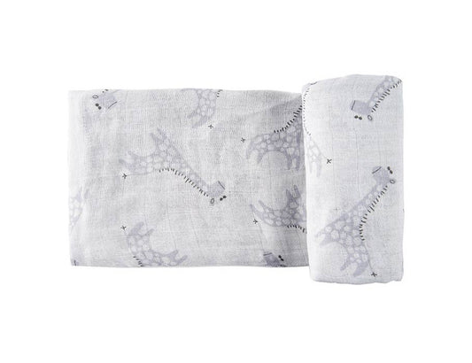 HappyBear - Blue Giraffe - Hydrofiele Doek