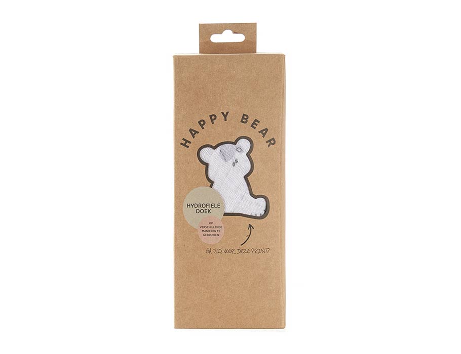 HappyBear - Hydrofiele Doek - Botanical