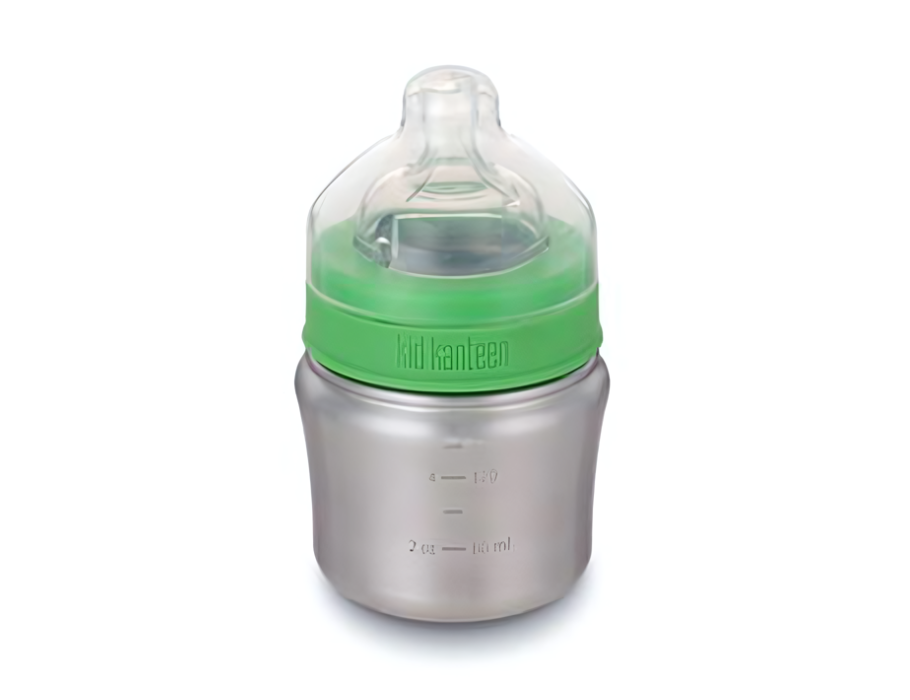 Klean Kanteen - Drinkflesje Baby 0-6 M - RVS - 148ml - Slow flow