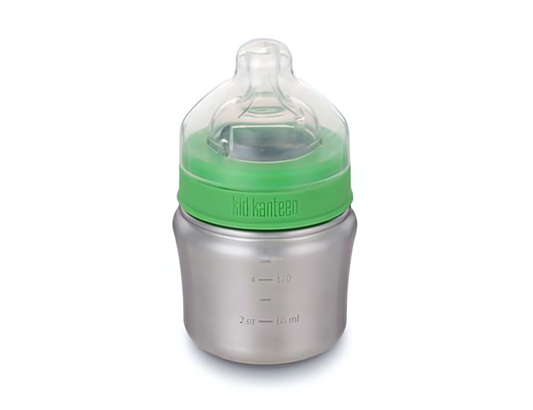Klean Kanteen - Drinkflesje Baby 0-6 M - RVS - 148ml - Slow flow