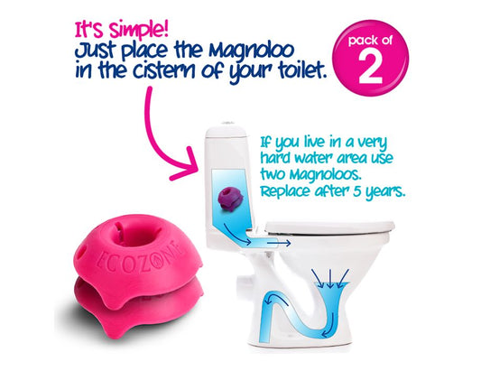 Ecozone - toiletontkalker Magnoloo 2st.