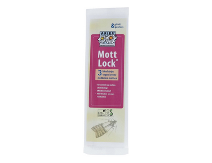 Aries - Mottlock - Mottenval Kleefstrips - Gifvrij - 3 st