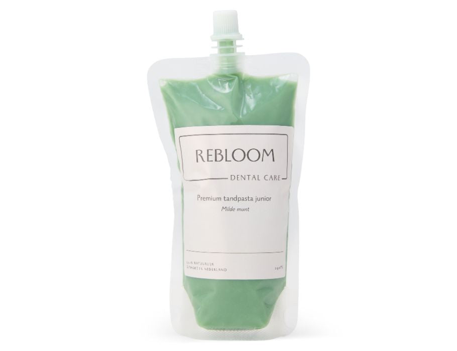 Rebloom Care - Premium tandpasta Junior Refill - Milde munt - 240 ml