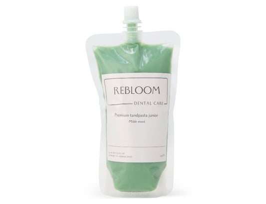Rebloom Care - Premium tandpasta Junior Refill - Milde munt - 240 ml