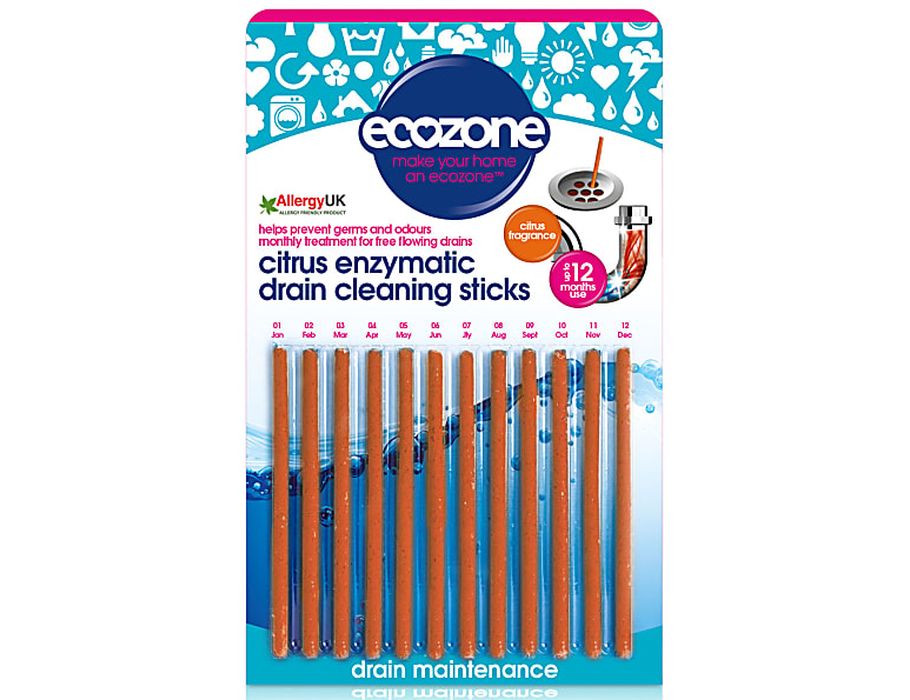 Ecozone - Afvoer Ontstopper Sticks - Citrus - 12 st.