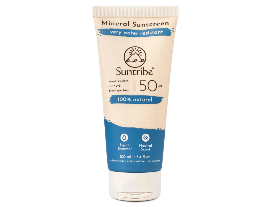 Suntribe - Zonnebrandcrème Mineral SPF 50 - Lichaam en Gezicht - 100ml