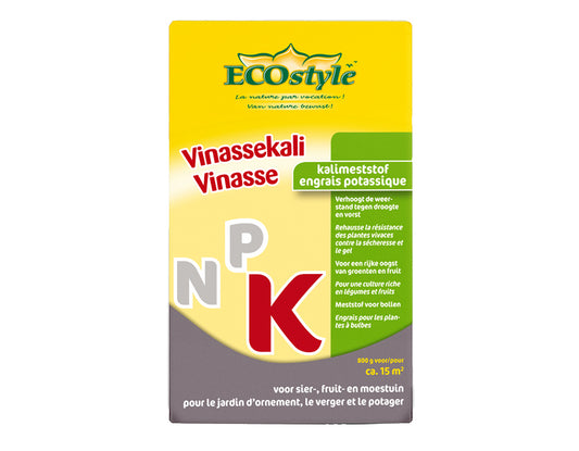 Ecostyle - Vinassekali - Kalium Meststof - 800 gram