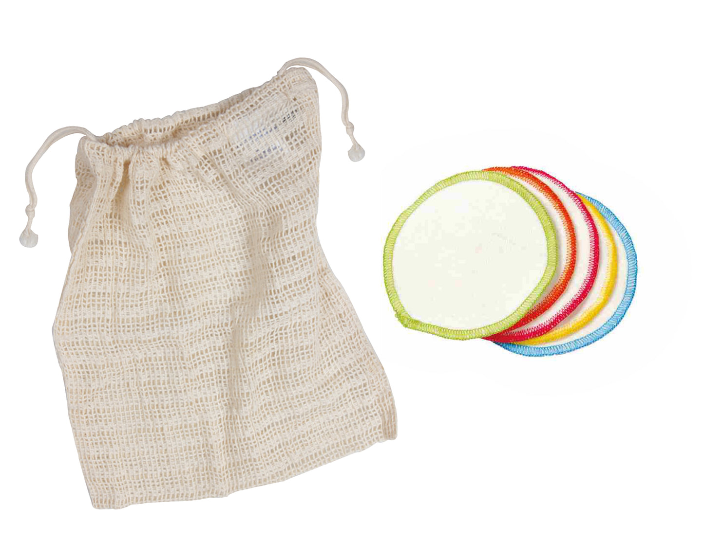 Anaé - Wasbare make-up schijfjes + waszak - 10st