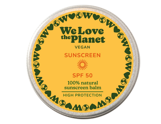 We Love The Planet - Zonnebrand - Blik - SPF50 - Vegan - 35gr