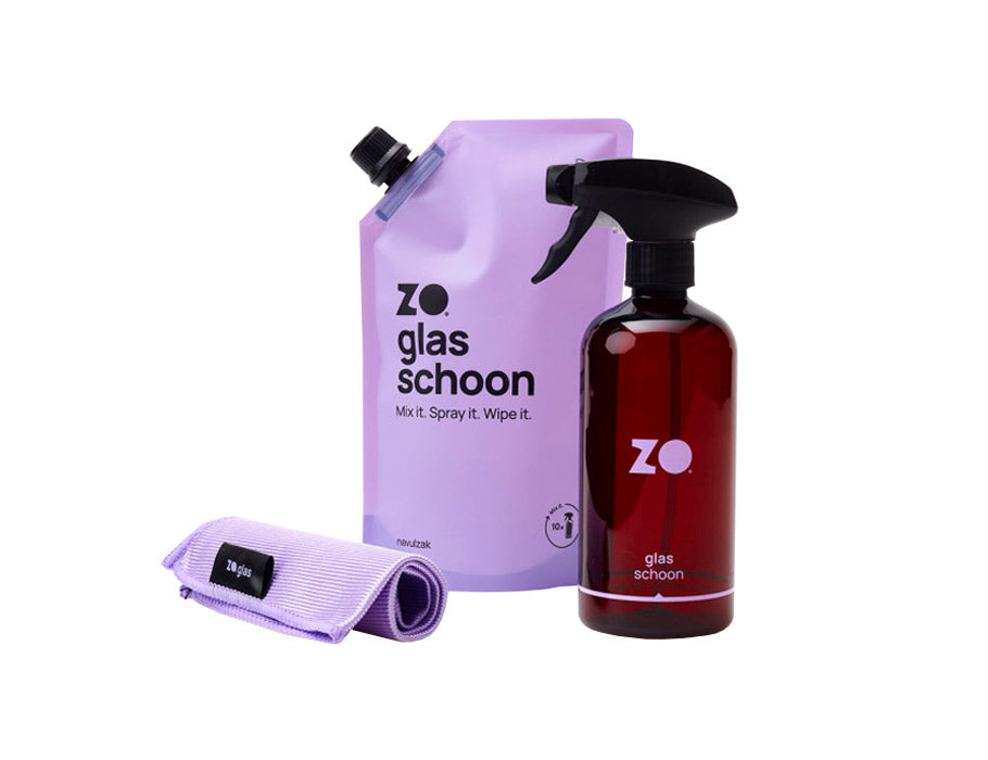 Zo Schoon - Startpakket -  Glas schoon